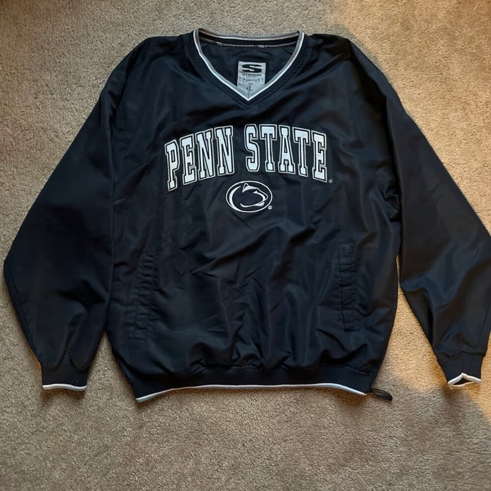 Vintage Stadium Athletics Penn State Men’s Windbreaker Pullover